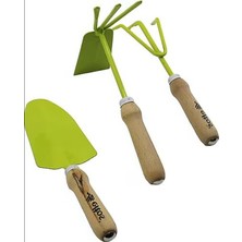 Frefly Store 3'lü Bahçe Alet Seti, Ergonomik Tasarım ile Hobi Için