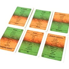 Frefly Store Kelime Oyunu Kartları - Anlat Bakalım 2'li Set, Eğlenceli Oyun