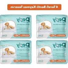 Frefly Store Kaydırmaz Hijyenik Tuvalet Eğitim Pedi, 60X90 Cm, 120 Adet, 4 Paket