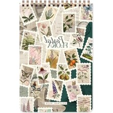 Frefly Store A5 Boyutunda 18 Yaprak Pul Etiket Defteri, 288 Adet Set