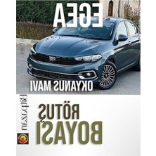 Frefly Store Okyanus Mavi 25 ml Rötuş Boyası, Fiat Egea 405C ile Uyumlu