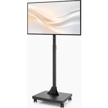 Frefly Store Tekerli Yükseklik Ayarlı Tv Standı, 22" ile 43" Tv Ile Uyumlu