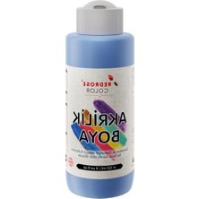 Frefly Store Açık Mavi Akrilik Boya, 120 ml Kapasite