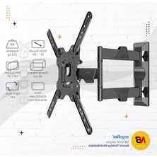 Frefly Store Ergonomik Tv Askı Aparatı, 32-55 Inç Ekranlar Için Uyumlu Tasarım