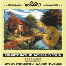 Frefly Store Klasik Gitar Teli, 6 Numara, Yüksek Kalite Malzeme