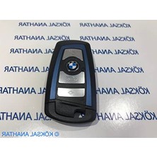 Frefly Store 4 Tuşlu Kumanda Kabı, Bmw M Sport Serisi Için Uyumlu