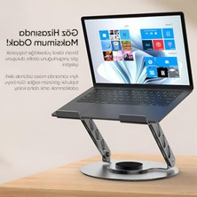 Frefly Store Ergonomik Laptop Standı, Dönebilen Tasarım ile Kullanım Kolaylığı