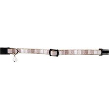 Frefly Store Zilli Yavru Kedi Boyun Tasması - Bej Renk, 16-32 cm