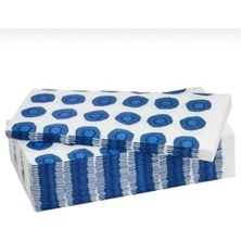 Frefly Store Beyaz-Mavi Kağıt Peçete, 38X38 Cm, 30 Adet Paket
