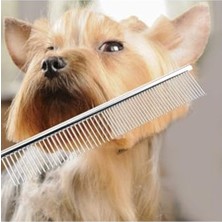 Frefly Store Metal Kedi ve Köpek Tarağı, Tüy Bakımı Için Özel
