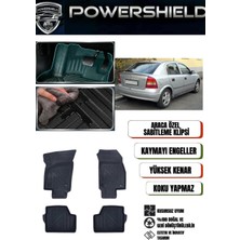 POWERSHIELD  Opel Astra G Kasa (Hatchback) 1998-2004 Uyumlu Araca Özel Premium 5d Havuzlu Oto Paspas Takımı