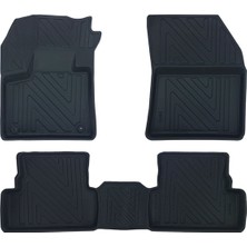 Semtaş Ds Ds7 2020 Araca Özel 5d Derin Havuzlu Paspas | Milimetrik Tam Uyum | Kokusuz | Kaymaz