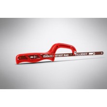 Frefly Store Mini Demir Testere, 30 cm Değiştirilebilir Bıçaklı Hafif Alet