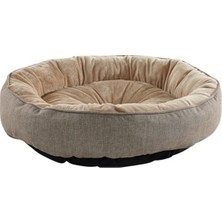 Frefly Store Kaymaz Altlık ile Yıkanabilir Lüks Kedi/köpek Yatağı - 55 x 55 cm