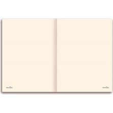 Frefly Store Mini Journal Defteri, Çizgili ve Müzik Temalı