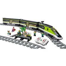 Frefly Store Uzaktan Kumandalı Ekspres Yolcu Treni Seti, 24 Parça ve 6 Minifigür