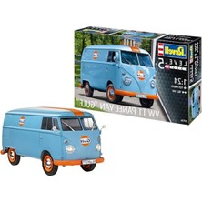 Frefly Store Volkswagen T1 Panel Van Gulf Dekorlu Plastik Maket, Koleksiyon Için Uygun