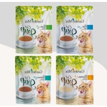 Frefly Store 4 Farklı Aromalı Kedi Çorbası 4X40GR (Tavuk-Somon-Ördek-Balık)