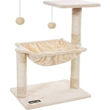 Frefly Store Hamaklı Kediler Için Tırmanma Ağacı, 70 cm Yükseklik