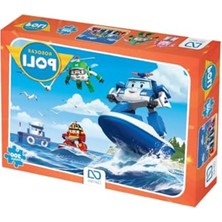 Frefly Store 200 Parça Robocar Poli Temalı Çocuk Puzzle Seti