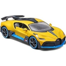 Frefly Store 1:24 Ölçekli Sarı Model Araba, Detaylı Iç ve Hareketli Kapılar