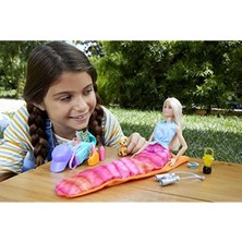 Frefly Store Kampa Giden Barbie Oyun Seti, 10'dan Fazla Aksesuar