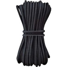 Frefly Store Siyah 5 Metre 2 mm Yuvarlak Lastik