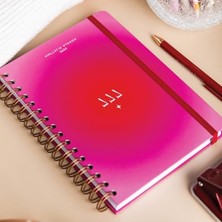 Frefly Store 2026 A5 Spiralli Haftalık Ajanda - 12 Aylık, Pembe