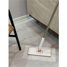 Frefly Store 360° Dönebilen Tembel Mop - Otomatik Bez Kavrama Sistemi