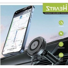 Frefly Store Mıknatıslı Premium Kalite Araç Içi Telefon Tutucu, Hızlı Şarj Özelliği