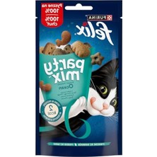 Frefly Store 60 gr Okyanus Karışımı Kedi Ödül Si, Party Mix ile Eğlenceli Lezzet