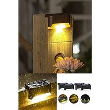 Frefly Store Güneş Enerjili Bahçe Aydınlatma Seti, 4'lü LED Lamba