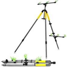 Frefly Store Metal Tripod Balıkçı Seası - Dayanıklı ve Taşıması Kolay