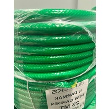 Frefly Store 20 Metre Uzunluğunda Yeşil Sulama Hortumu, Iç Sarı Desenli