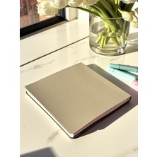 Frefly Store Noktalı Not Defteri, Pu Deri Kapaklı, 16,5X16,5 cm Boyutunda
