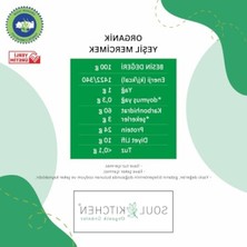 Frefly Store 750 gr Sertifikalı Organik Yeşil Mercimek