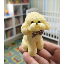 Frefly Store Jel Sukuşi Yumuşak Köpek Oyuncak 10 cm Eğlenceli ve Güvenli