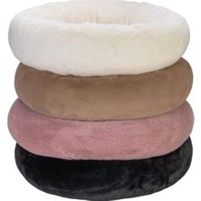 Frefly Store Ekru Renkli Yüksek Kaliteli Kedi ve Köpek Yatağı S 50CM