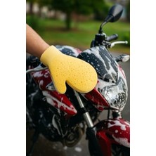 Frefly Store Ergonomik Eldiven Model Oto Yıkama Süngeri - Yüksek Köpük ve Çizilmez