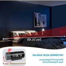 Frefly Store Projeksiyonlu Silindir Ekran Çalar Saat, Çift Alarm Özelliği