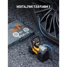 Frefly Store Taşınabilir Araç Lastik Şişirme Kompresörü, Uyumlu Araçlar Için