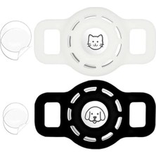 Frefly Store Silikon Su Geçirmez Kedi Tasması, Desenli, 2 Paket