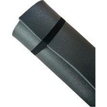 Frefly Store Siyah Pilates Egzersiz Matı, 10 mm Kalınlık, Rahat Kullanım