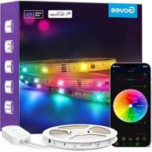 Frefly Store 10 Metre Uzunluğunda Rgbıc Wifi + Bluetooth LED Şerit Aydınlatma