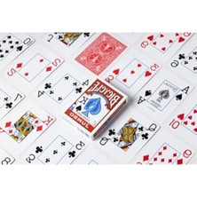 Frefly Store Rider Back International Jumbo Endeks Oyun Kartları Poker Boyu, 1 Deste, Kırmızı Veya Mavi