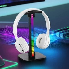Frefly Store Rgb Aydınlatmalı Masaüstü Oyun Kulaklık Standı, Düzenli Kullanım Için Ideal