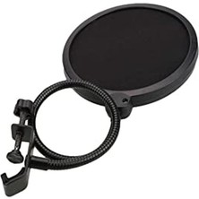 Frefly Store Tahticmer Mikrofon Ses Filtresi Kalkanı Pop Filter Esnek Youtuber Ses Kayıt Filtresi