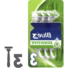 Frefly Store Konforlu Kullanım Için 3'lü Kullan At Tıraş Bıçağı Paketi