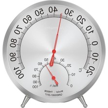Frefly Store Kullanışlı Siyah Termometre ve Higrometre
