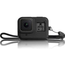 Frefly Store Silikon Kılıf, Gopro Hero 8 ile Uyumlu